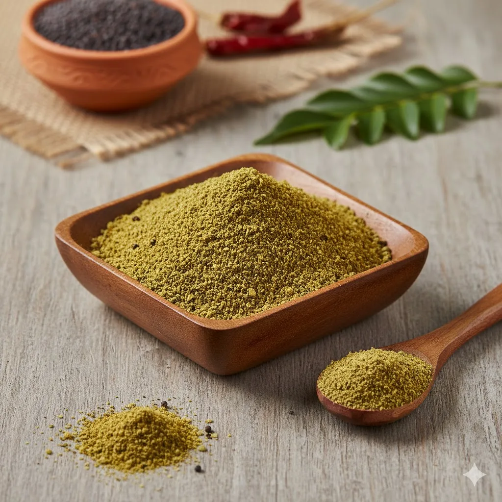 Curry Patta Podi (Curry Leaf Powder)